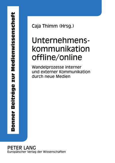 Unternehmenskommunikation offline/online