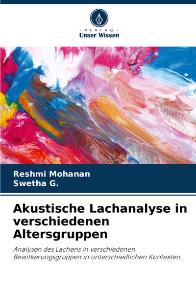 Akustische Lachanalyse in verschiedenen Altersgruppen