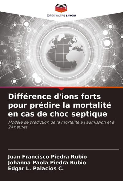 Différence d’ions forts pour prédire la mortalité en cas de choc septique