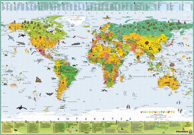 COLUMBUS Kinderweltkarte mit OID