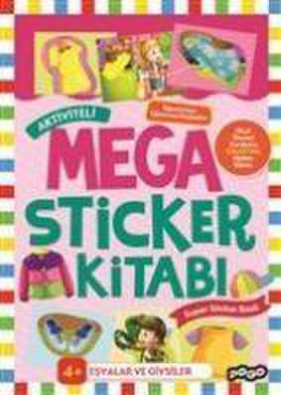 Aktiviteli Mega Sticker Kitabi