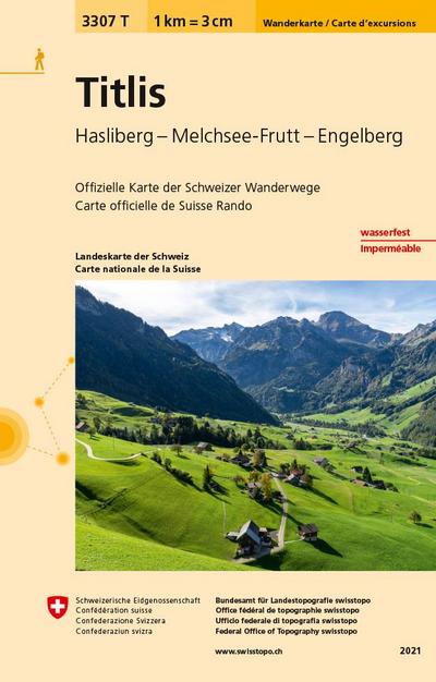 Swisstopo 1 : 33 333 Titlis