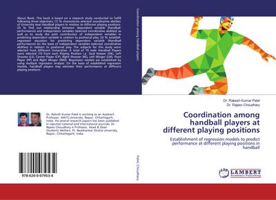 Coordination among handball players at different playing positions