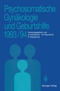 Psychosomatische Gynäkologie und Geburtshilfe 1993