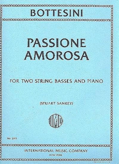 Passione amorosafor 2 string basses and piano