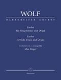 Lieder für Singstimme und Orgel