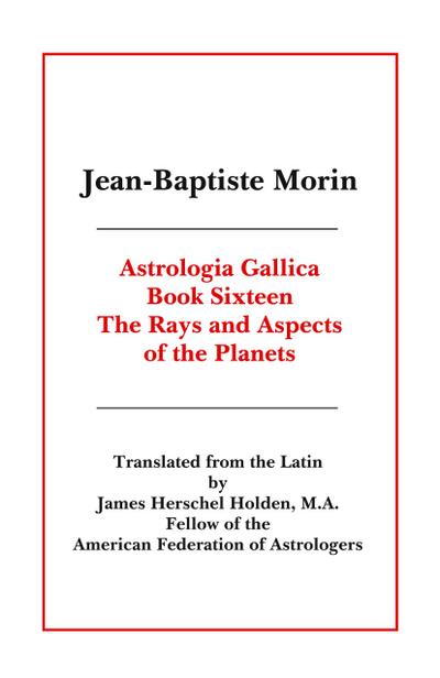 Astrologia Gallica Book 16