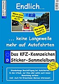 Das KFZ-Kennzeichen Sticker Sammel-Album