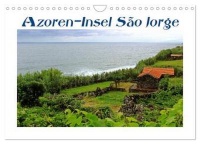 Azoren-Insel Sao Jorge - traumhafte Fajas auf dem grünsten Eiland Portugals (Wandkalender 2026 DIN A4 quer), CALVENDO Monatskalender