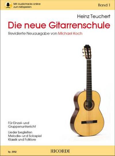 Die neue Gitarrenschule, m. Audio-CD. Bd.1