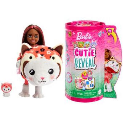 Barbie Cutie Reveal Chelsea Costume Cuties Series - Kitty Red Panda