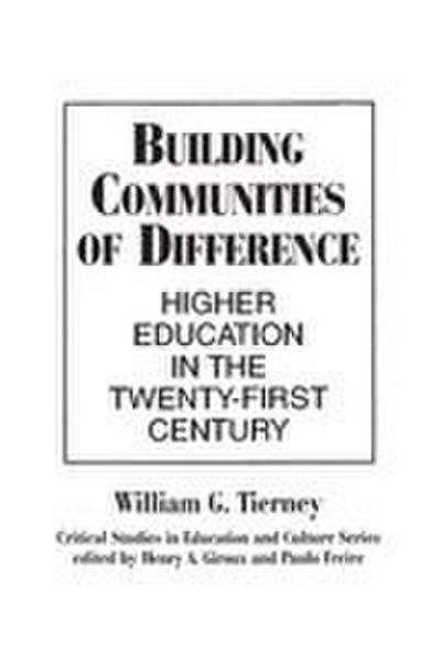 Building Communities of Difference