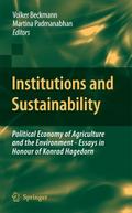 Institutions and Sustainability