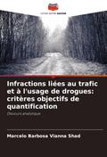 Infractions liées au trafic et à l’usage de drogues: critères objectifs de quantification