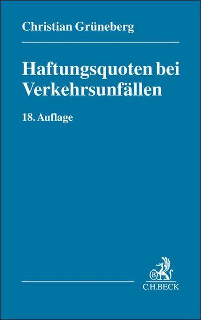 Haftungsquoten bei Verkehrsunfällen
