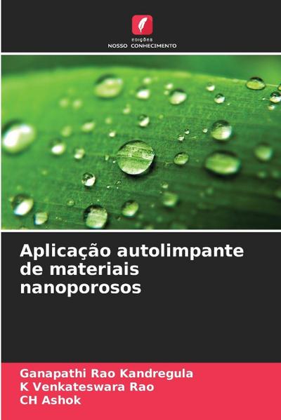 Aplicação autolimpante de materiais nanoporosos