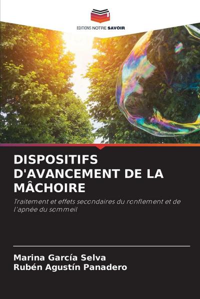 DISPOSITIFS D’AVANCEMENT DE LA MÂCHOIRE