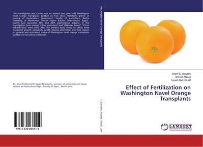 Effect of Fertilization on Washington Navel Orange Transplants