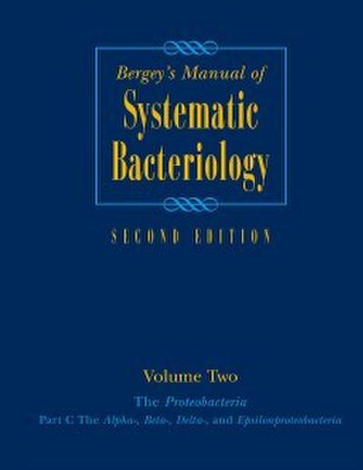 Bergey’s Manual® of Systematic Bacteriology