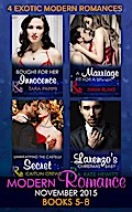 Modern Romance November 2015 Books 5-8
