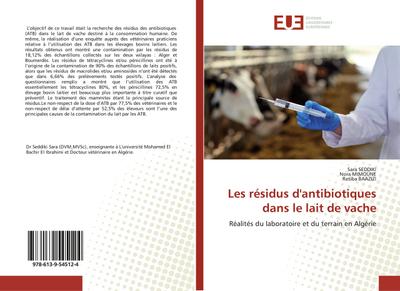 Les résidus d’antibiotiques dans le lait de vache