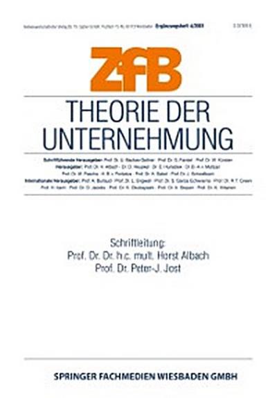 Theorie der Unternehmung