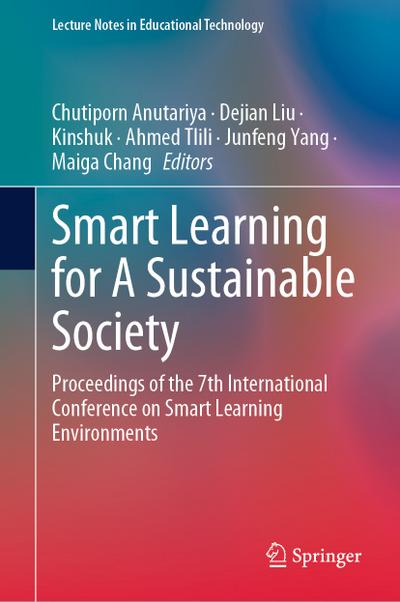 Smart Learning for A Sustainable Society