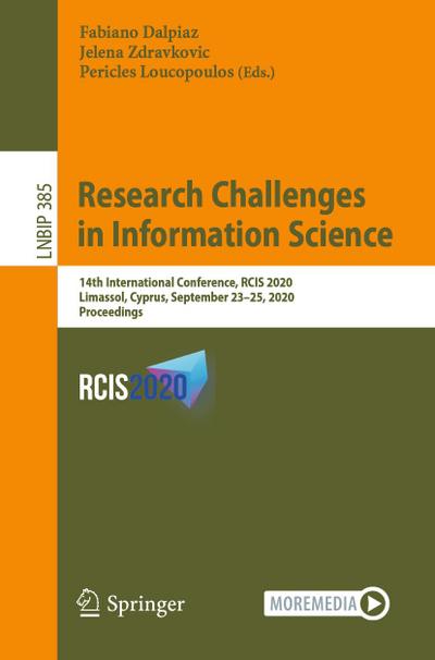 Research Challenges in Information Science