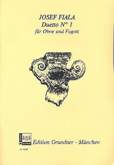 Duett Nr.1für Oboe und Fagott