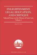 Enlightenment, Legal Education, and Critique