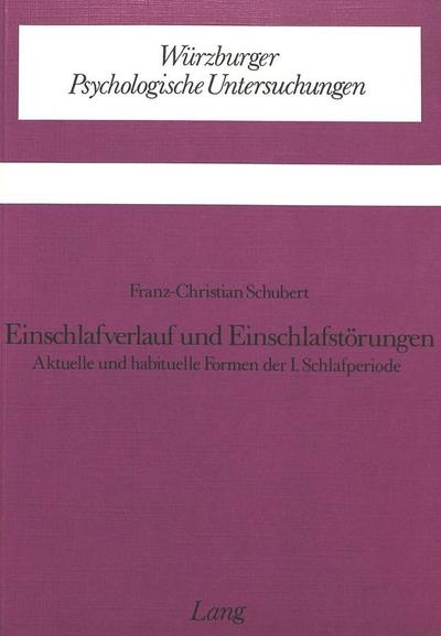 Einschlafverlauf und Einschlafstörungen