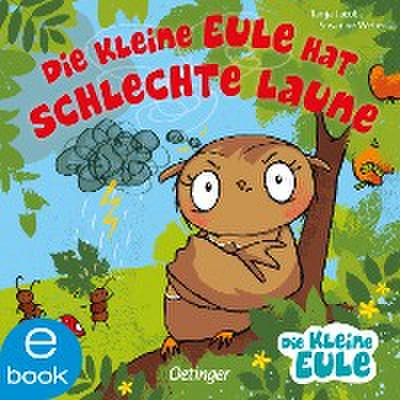 Die kleine Eule hat schlechte Laune