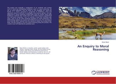 An Enquiry to Moral Reasoning
