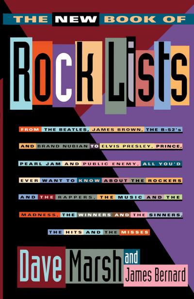 The New Book of Rock Lists