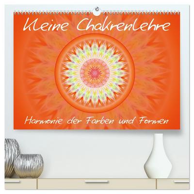 Kleine Chakrenlehre (hochwertiger Premium Wandkalender 2026 DIN A2 quer), Kunstdruck in Hochglanz