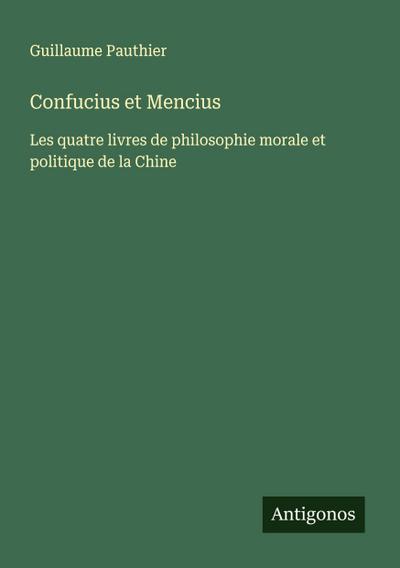 Confucius et Mencius