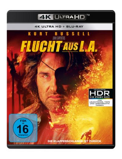 Flucht aus L.A. (UHD+BR) Klapperschlange ist zu..  Min: 101/DD5.1/WS  4K 2Disc