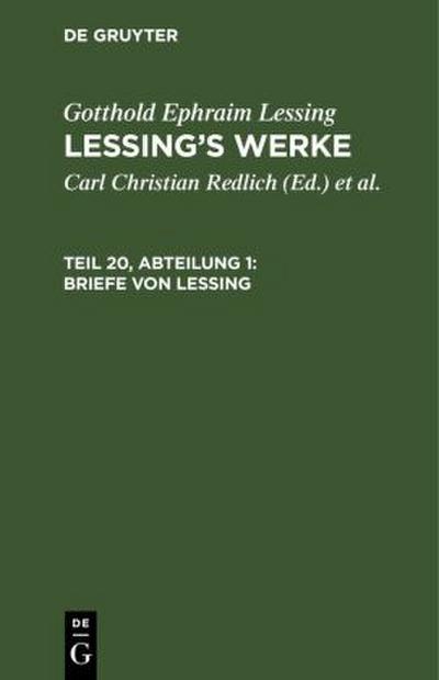 Briefe von Lessing