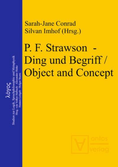 P. F. Strawson ¿ Ding und Begriff / Object and Concept