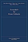Festschrift für Klaus Rolinski