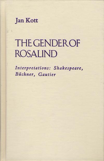 The Gender of Rosalind