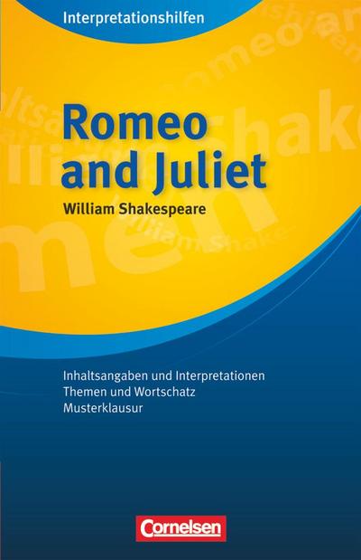Cornelsen Senior English Library - Literatur - Ab 11. Schuljahr / C1 - Romeo and Juliet