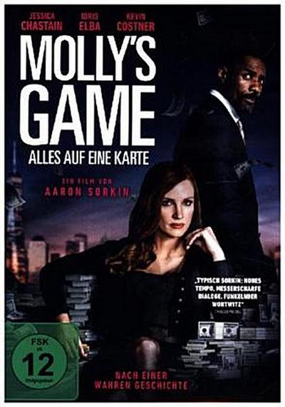 Molly’s Game: Alles auf eine Karte, 1 DVD