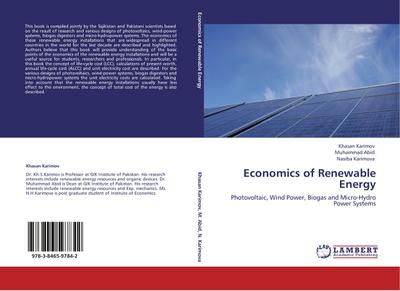 Economics of Renewable Energy