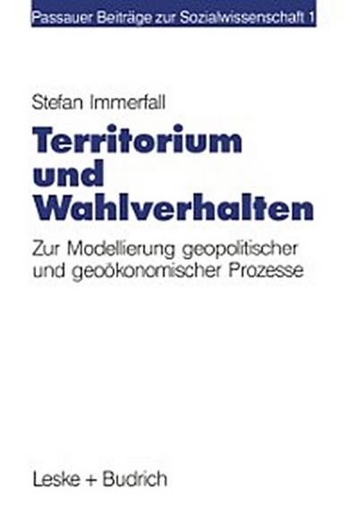 Territorium und Wahlverhalten