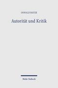 Autorität und Kritik