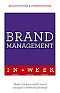 Brand Management In A Week
