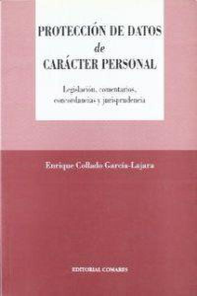 Protección de datos de carácter personal