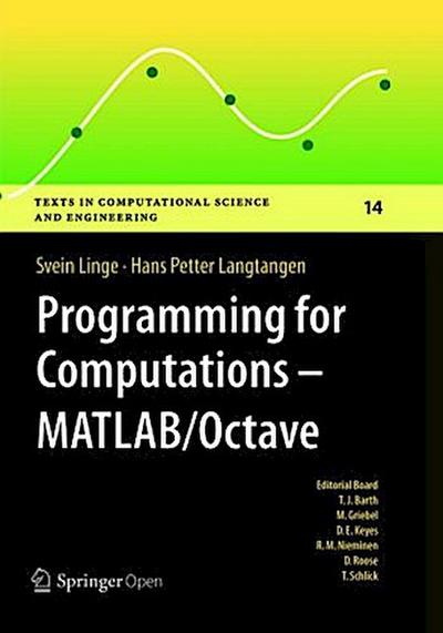 Programming for Computations  - MATLAB/Octave