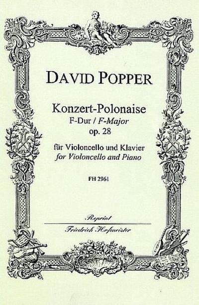 Konzert-Polonaise F-Dur op.28für Violoncello und Klavier